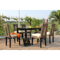 Natural Water Hyacinth Coffee and Dining Set Wicker Furniture